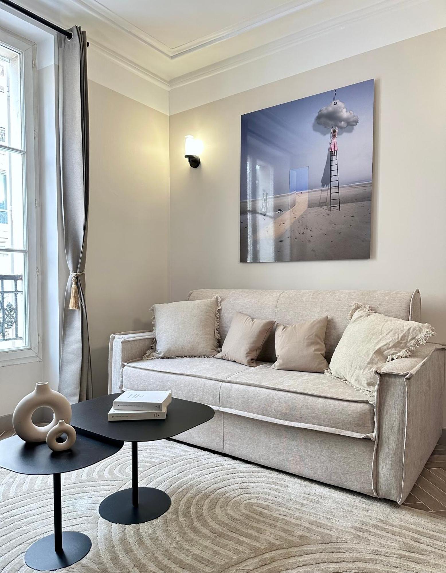 Charming Apartment With Eiffel Tower View Paris Exterior photo